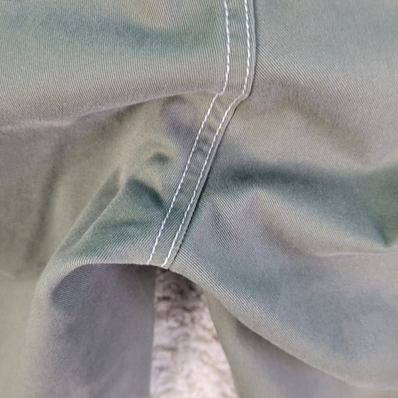 True Religion Cargo Pants Men's Size 36 (38 x 32) Kalamata Green Contrast Stitch - Picture 12 of 14
